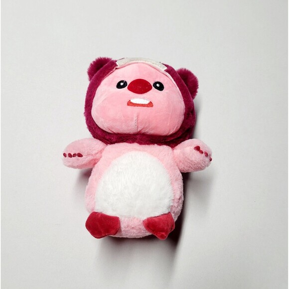 ZANMANG LOOPY Red Bear OFFCIAL Plush doll 10" Kakao Friends Korea Toy Gift NWOT - Picture 1 of 8